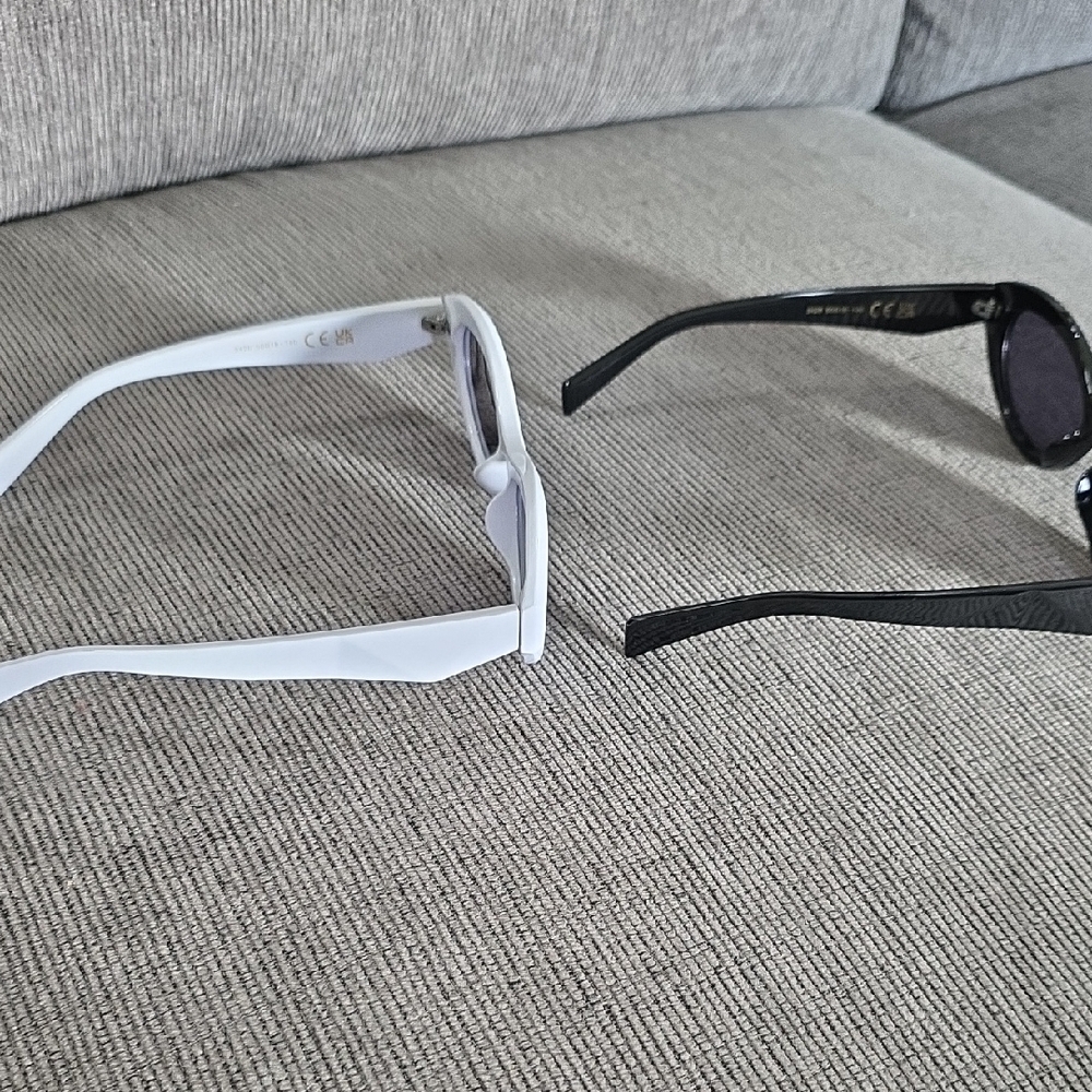 Stylish Black and White Womens Sunglasses Set By Tianyesy, New - Picture 8 of 11